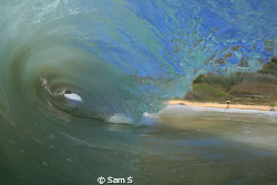 7am at Sandy Beach on the East side of Oahu, Hawaii. Cano... by Sam S 